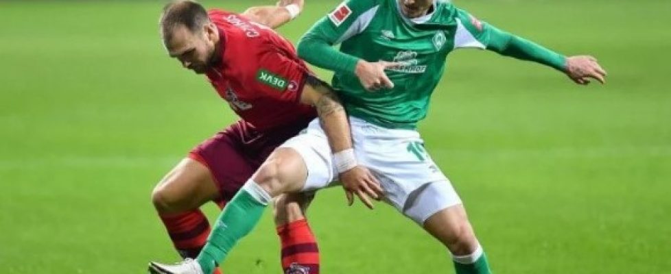 Вердер Бремен и Кьолн завършиха при резултат 1:1 bet365