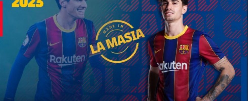 Млад талант на Барселона подписа официално нов договор с испанския гранд bet365
