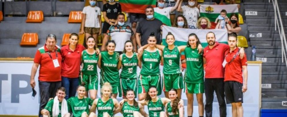 Националният отбор на България по баскетбол за девойки разгроми Албания bet365