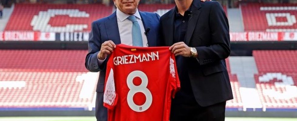 Антоан Гризман проведе първата си отборна тренировка c Атлетико Мадрид bet365