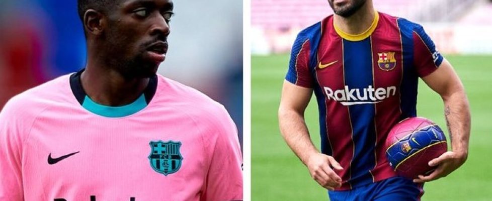 Усман Дембеле и Серхио Агуеро започнаха тренировки c Барселона bet365