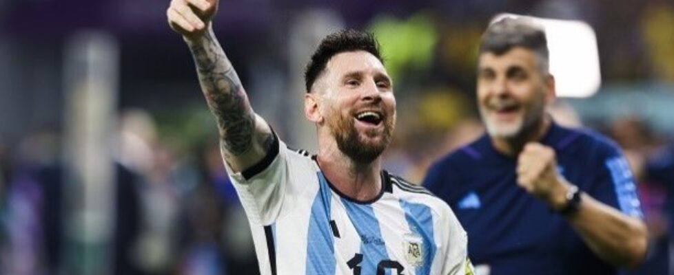 Лионел Меси бе изключително щастлив след успеха над Нидерландия bet365