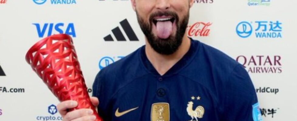 Оливие Жиру си заслужи приза за Играч на мача в двубоя с Англия bet365