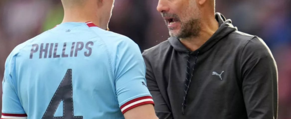Калвин Филипс - Джосеп Гуардиола bet365